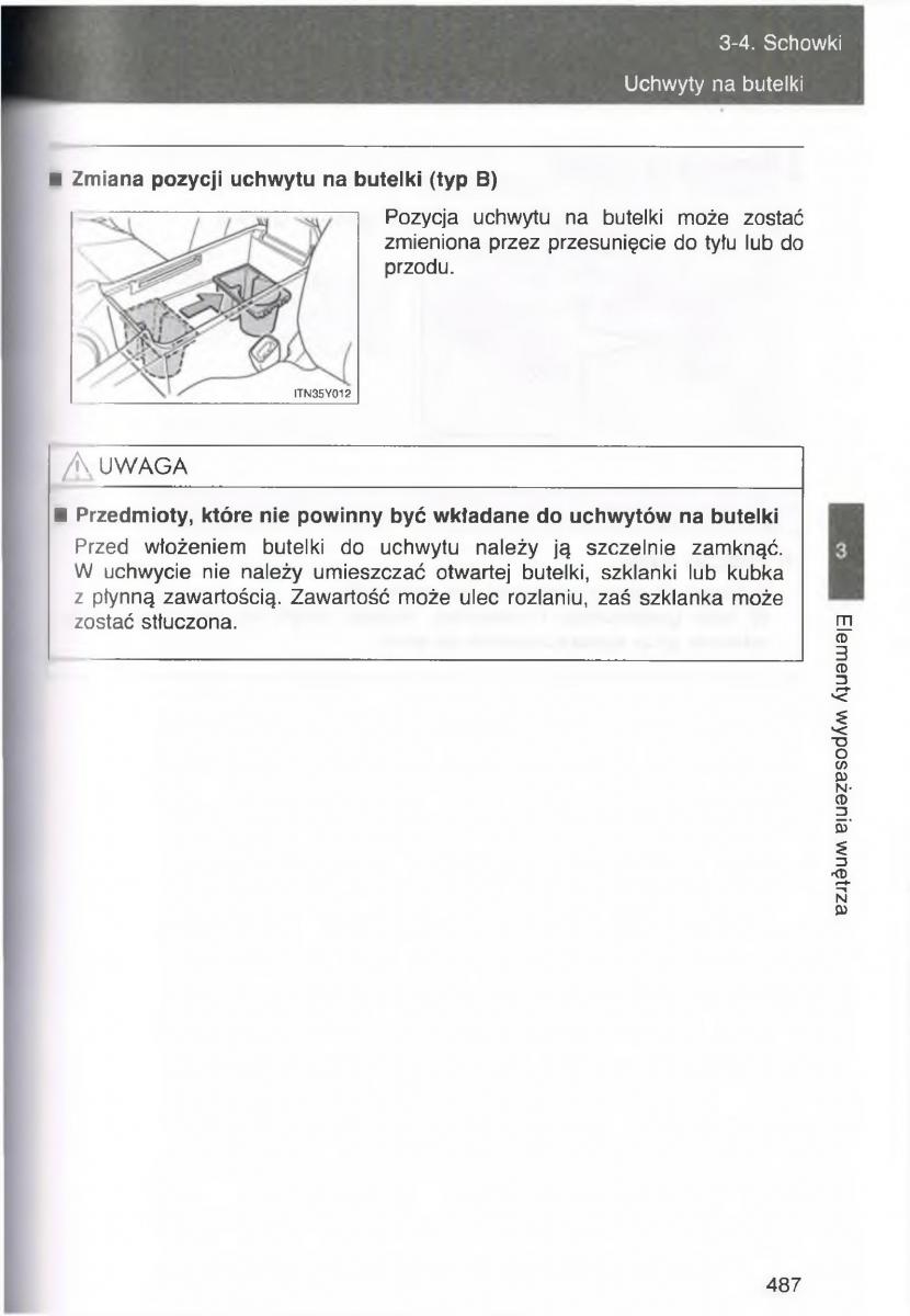 Toyota Avensis III 3 instrukcja obslugi czesc2 / page 132