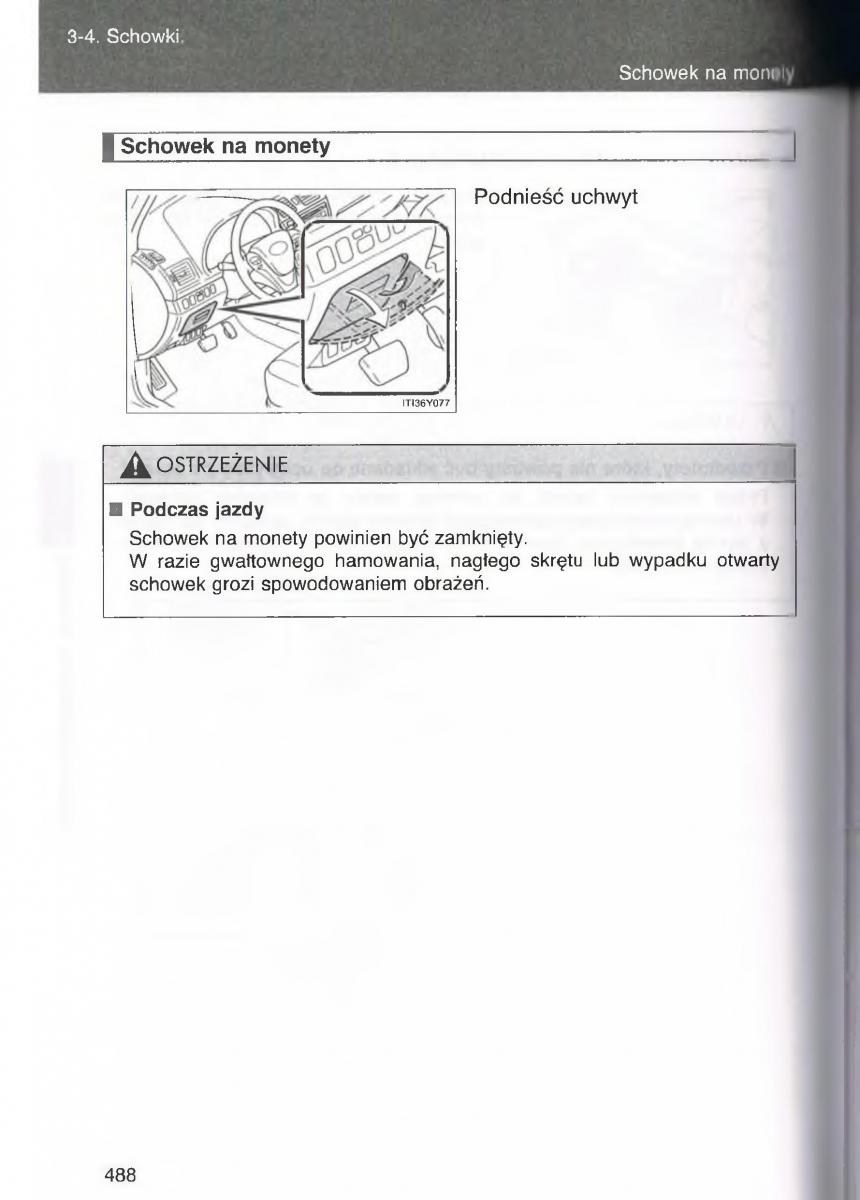 Toyota Avensis III 3 instrukcja obslugi czesc2 / page 133