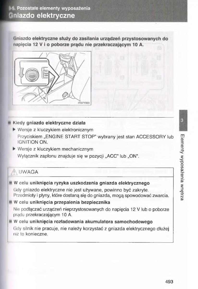 Toyota Avensis III 3 instrukcja obslugi czesc2 / page 138