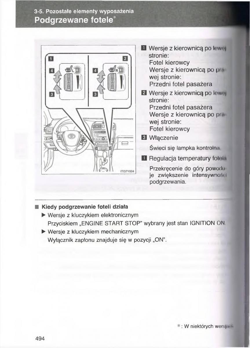 Toyota Avensis III 3 instrukcja obslugi czesc2 / page 139