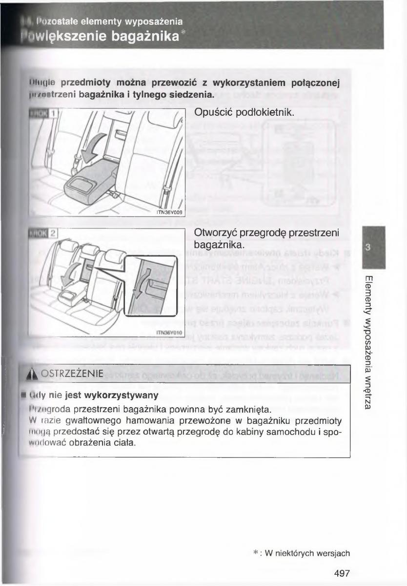 Toyota Avensis III 3 instrukcja obslugi czesc2 / page 142