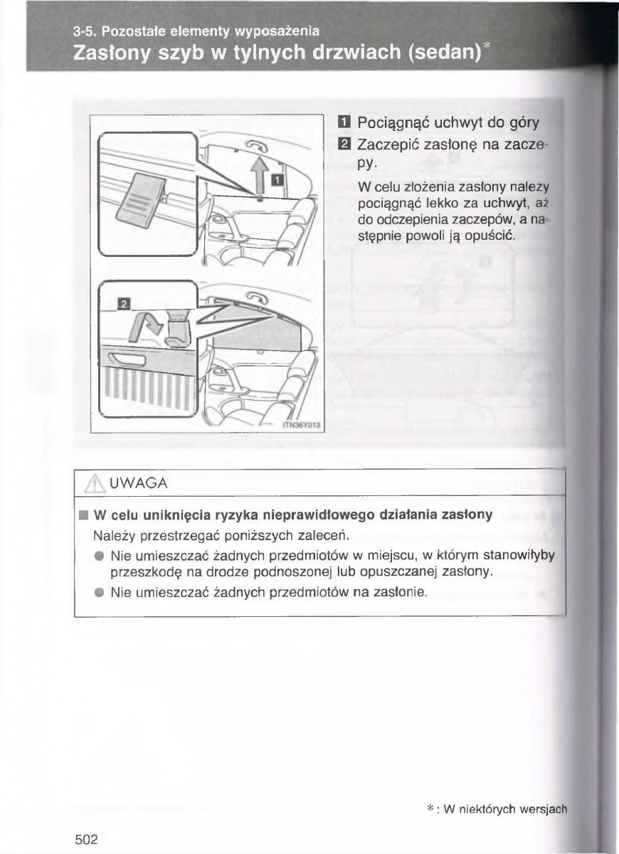 Toyota Avensis III 3 instrukcja obslugi czesc2 / page 147