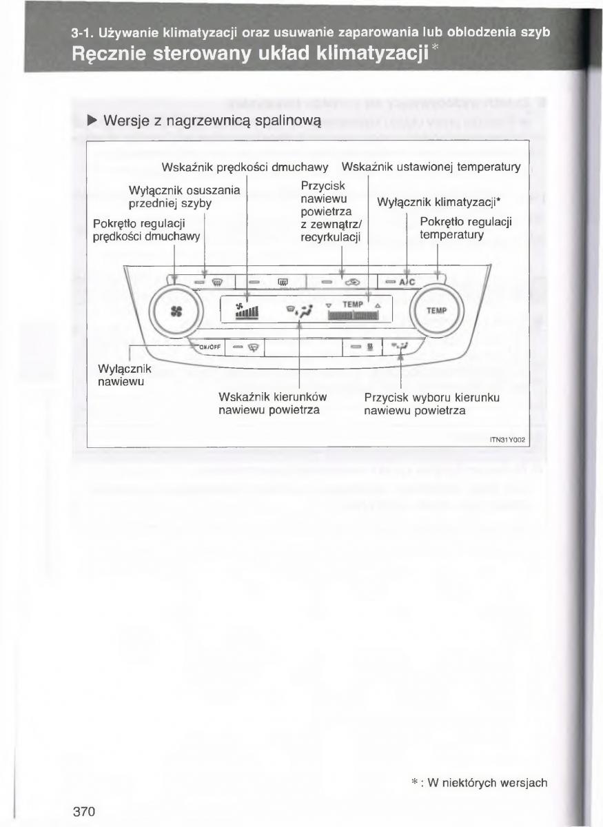 Toyota Avensis III 3 instrukcja obslugi czesc2 / page 15