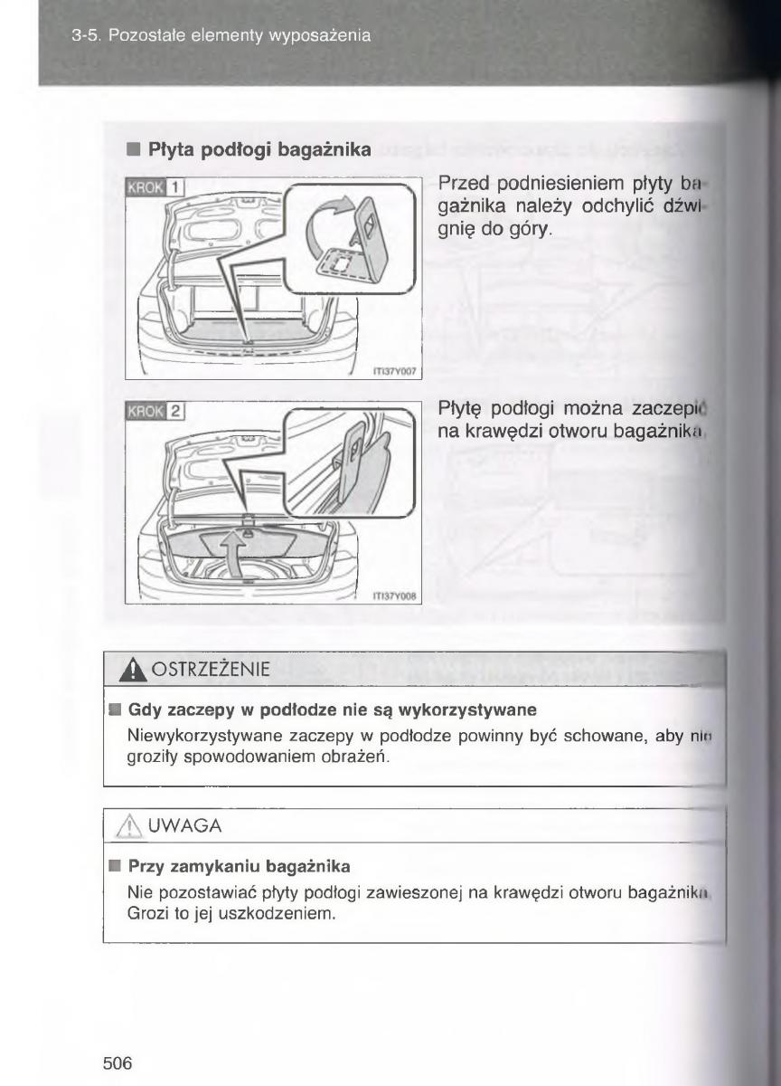 Toyota Avensis III 3 instrukcja obslugi czesc2 / page 151