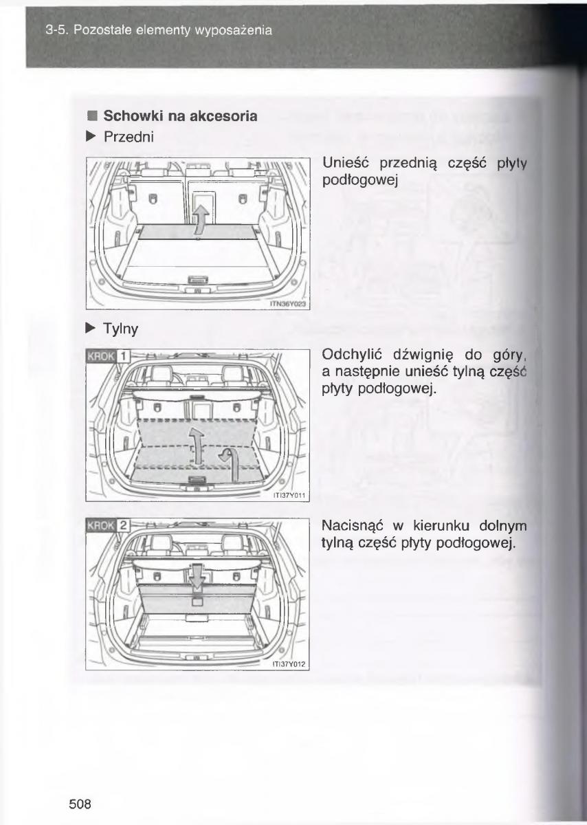 Toyota Avensis III 3 instrukcja obslugi czesc2 / page 153