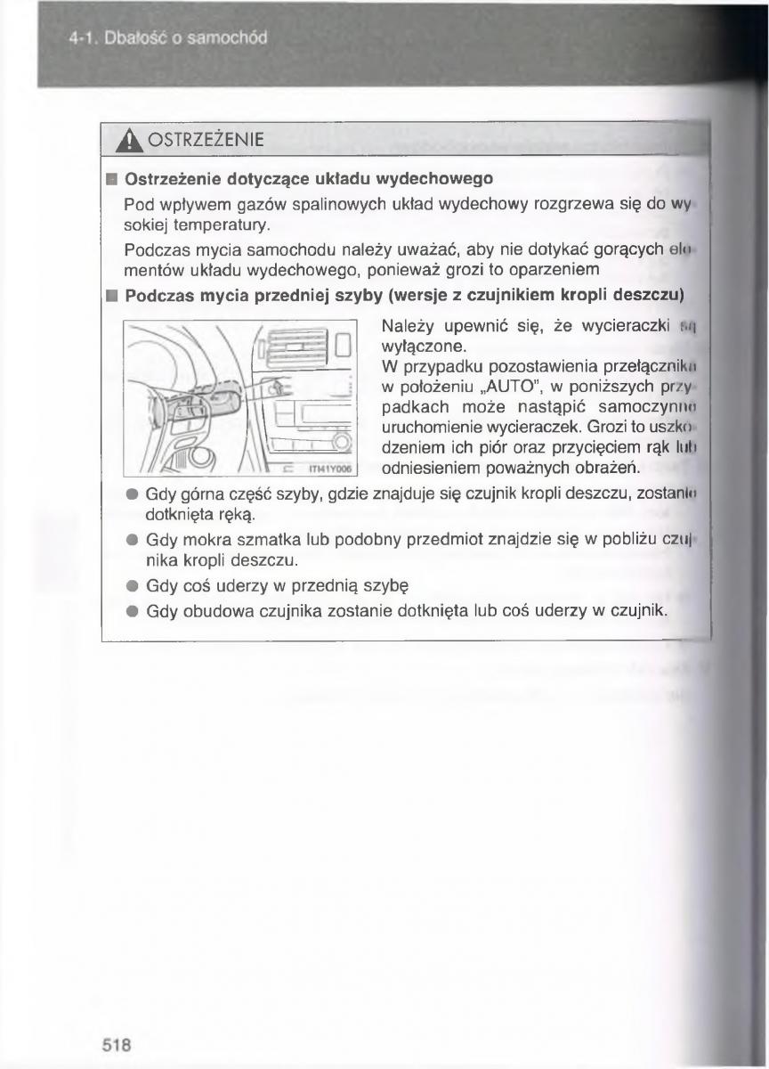 Toyota Avensis III 3 instrukcja obslugi czesc2 / page 163