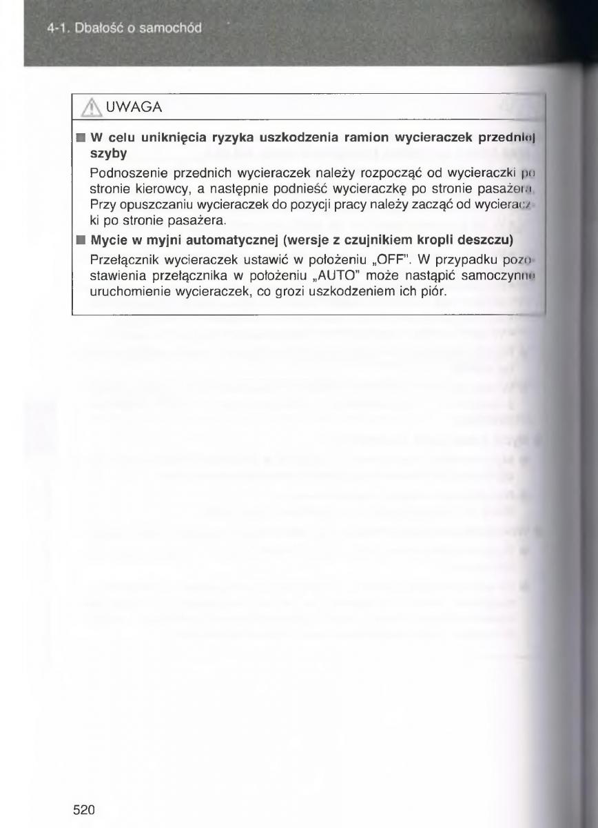 Toyota Avensis III 3 instrukcja obslugi czesc2 / page 165