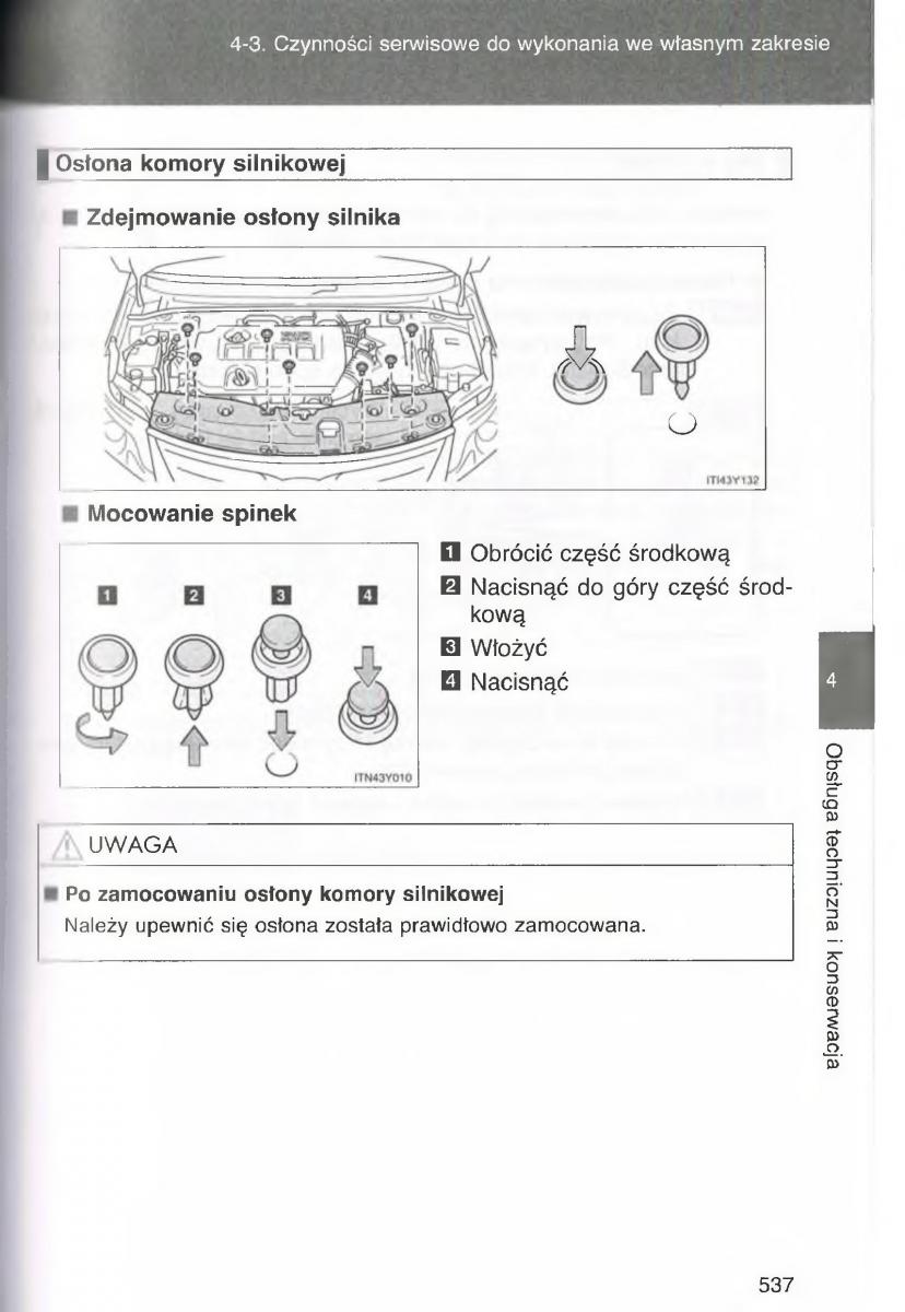 Toyota Avensis III 3 instrukcja obslugi czesc2 / page 182