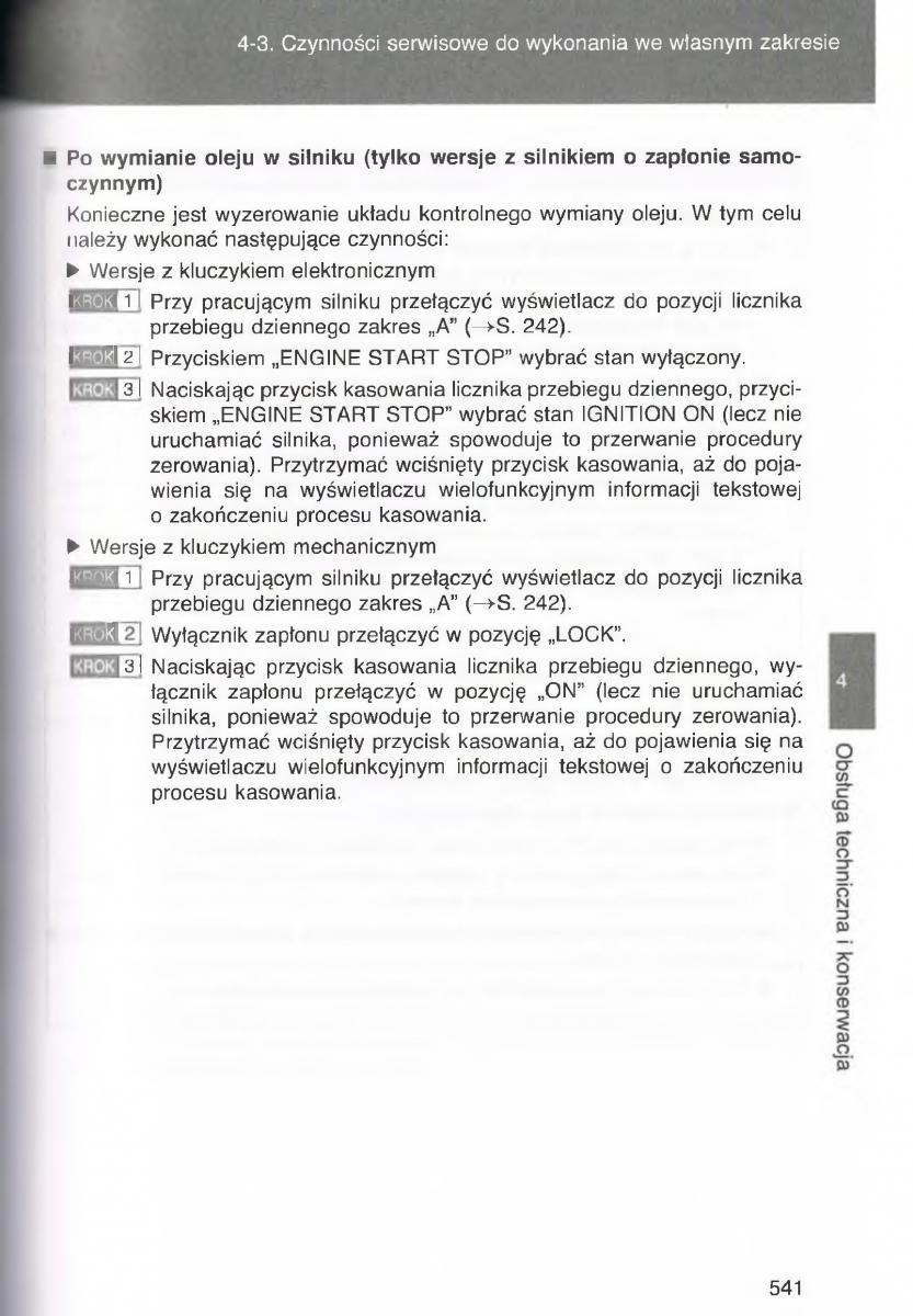 Toyota Avensis III 3 instrukcja obslugi czesc2 / page 186