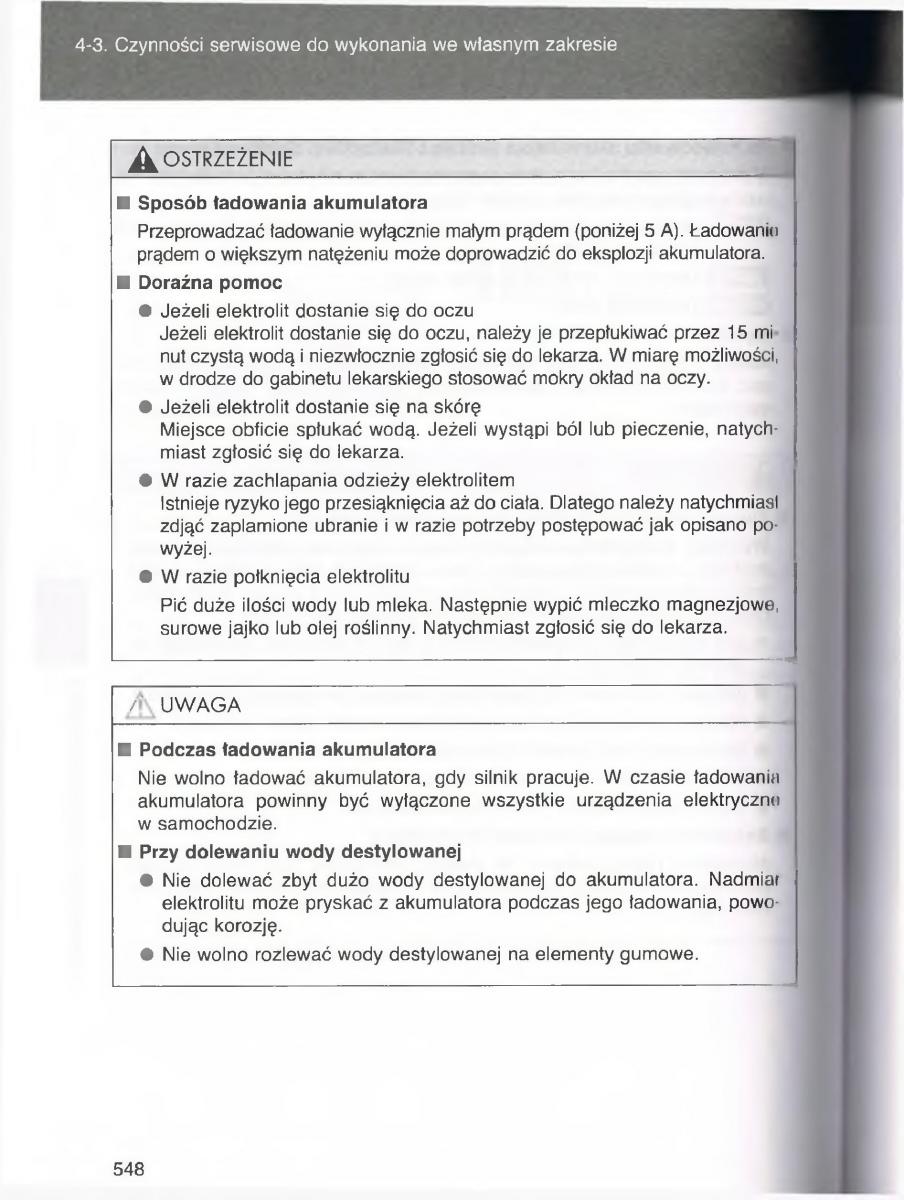 Toyota Avensis III 3 instrukcja obslugi czesc2 / page 193