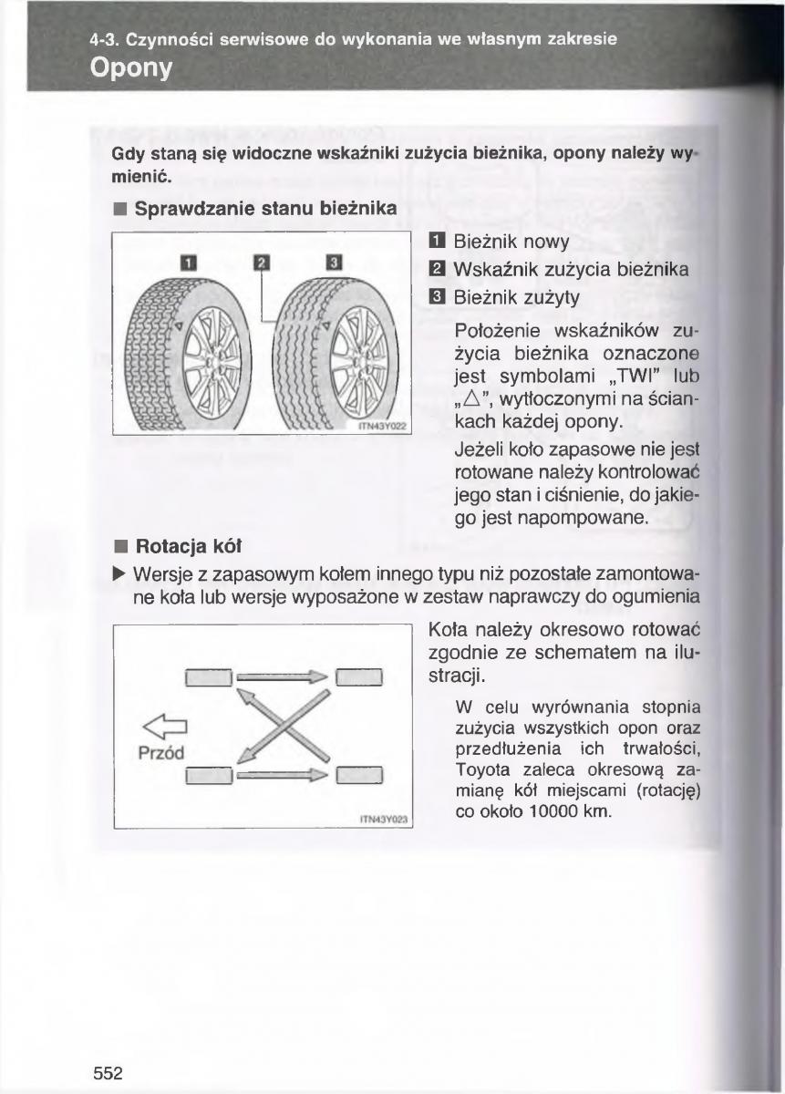 Toyota Avensis III 3 instrukcja obslugi czesc2 / page 197