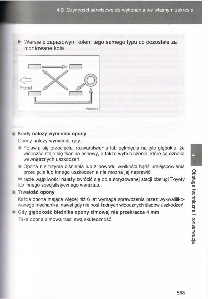 Toyota Avensis III 3 instrukcja obslugi czesc2 / page 198