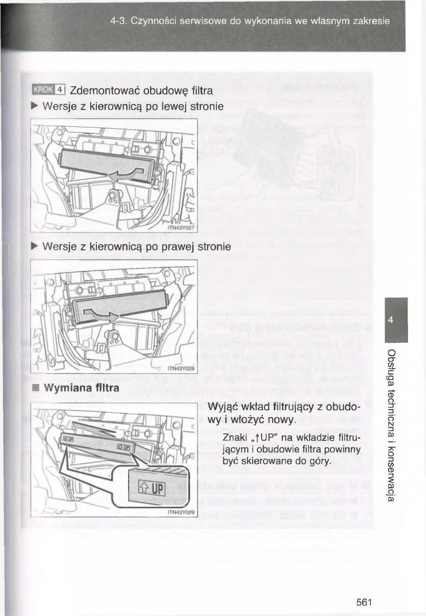 Toyota Avensis III 3 instrukcja obslugi czesc2 / page 206