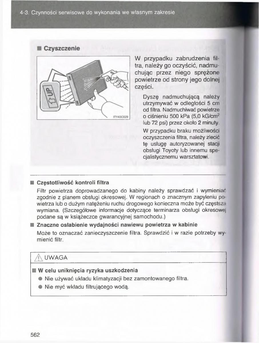 Toyota Avensis III 3 instrukcja obslugi czesc2 / page 207