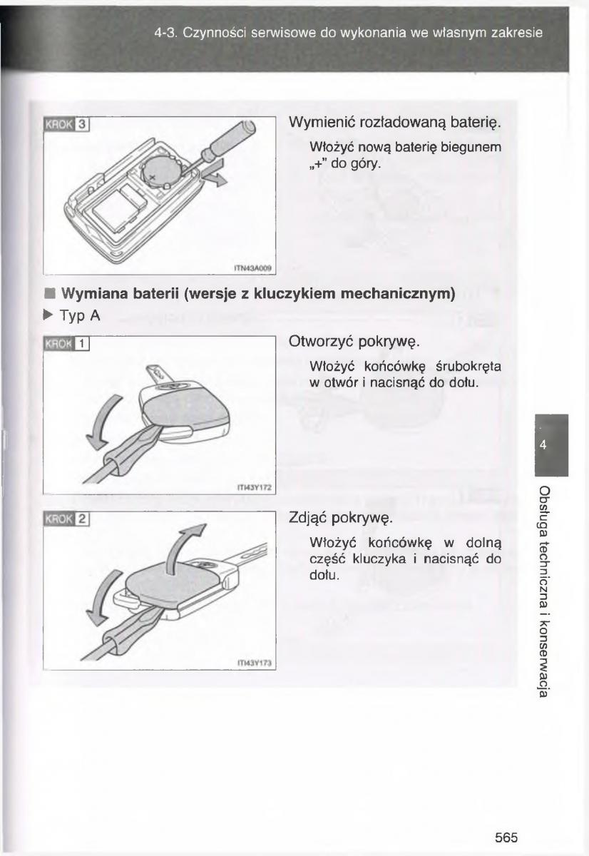 Toyota Avensis III 3 instrukcja obslugi czesc2 / page 210