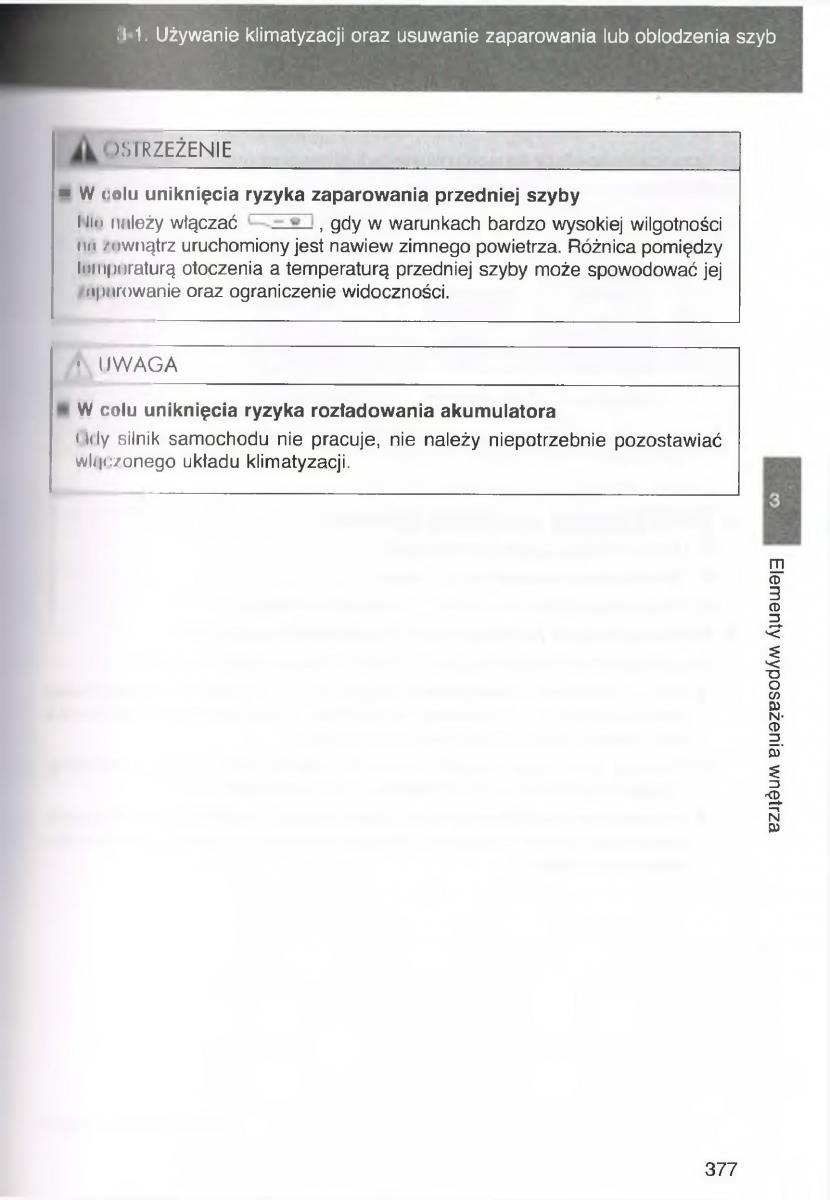 Toyota Avensis III 3 instrukcja obslugi czesc2 / page 22