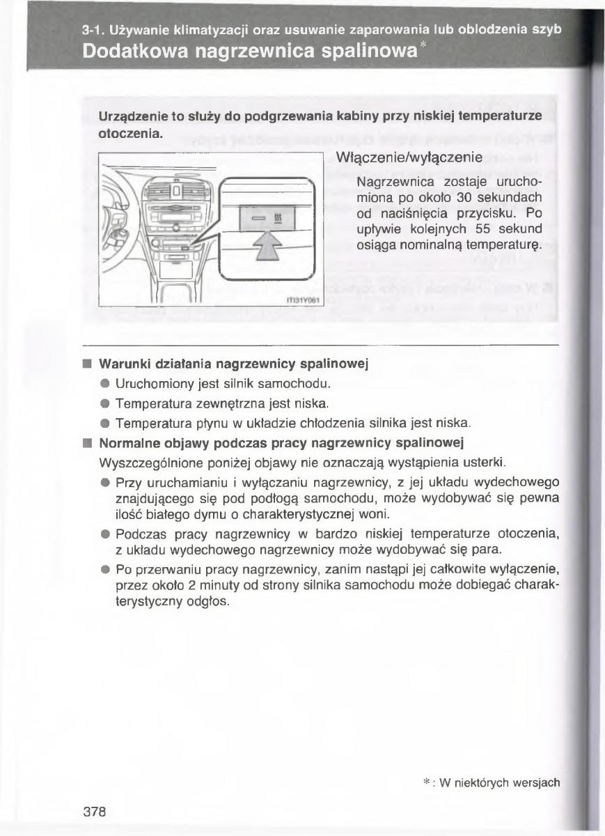 Toyota Avensis III 3 instrukcja obslugi czesc2 / page 23