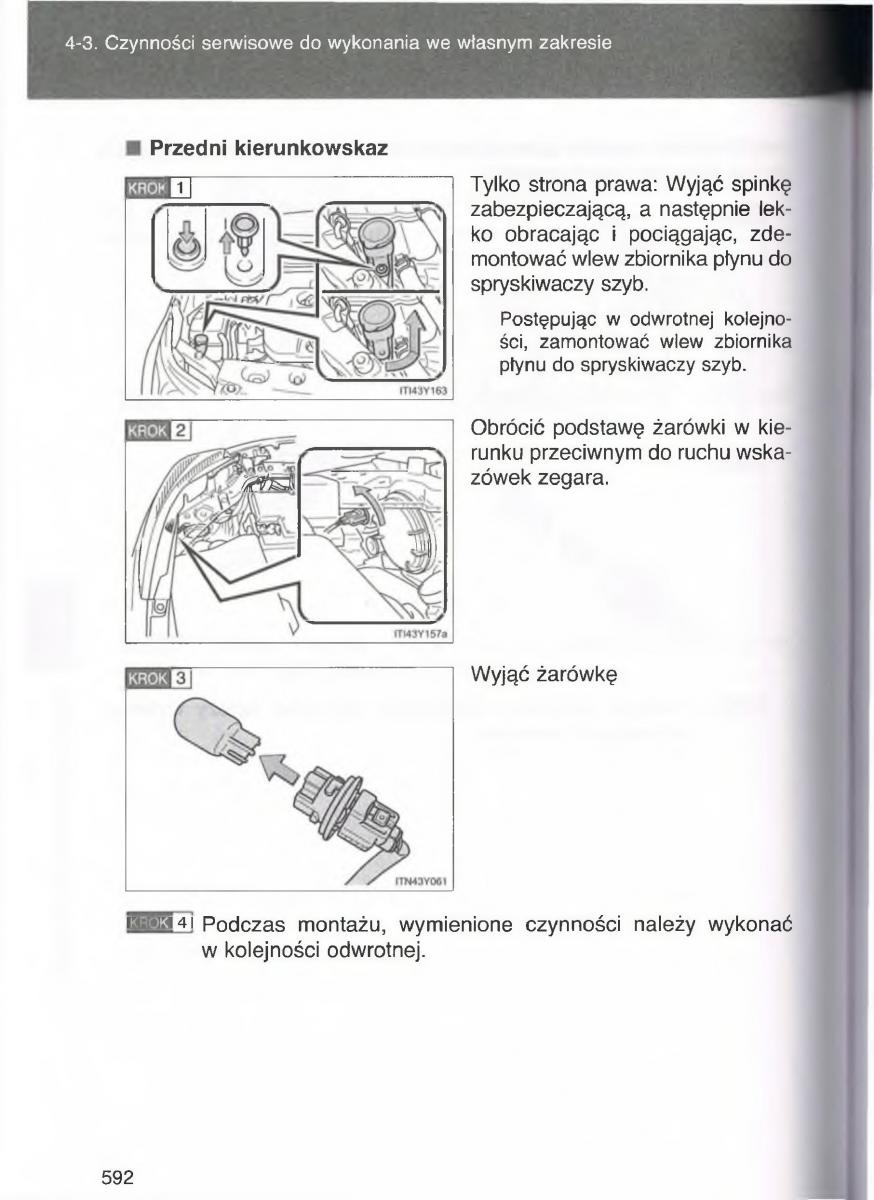 Toyota Avensis III 3 instrukcja obslugi czesc2 / page 237