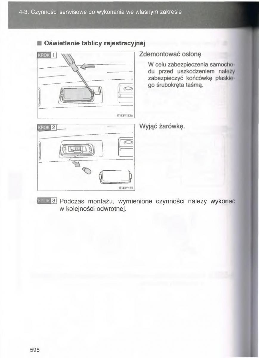 Toyota Avensis III 3 instrukcja obslugi czesc2 / page 243