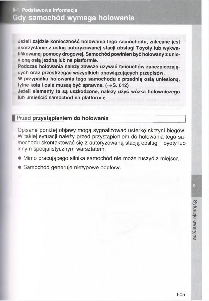 Toyota Avensis III 3 instrukcja obslugi czesc2 / page 250