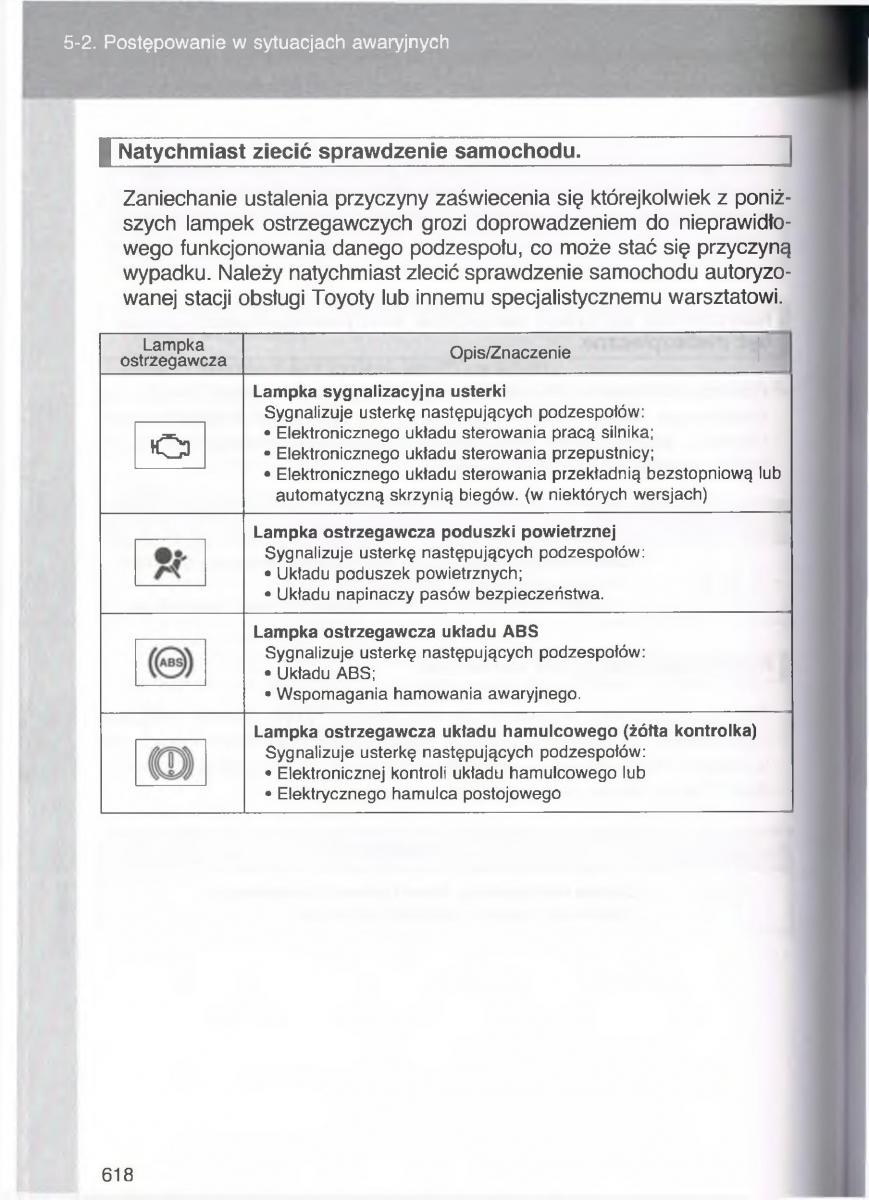 Toyota Avensis III 3 instrukcja obslugi czesc2 / page 263