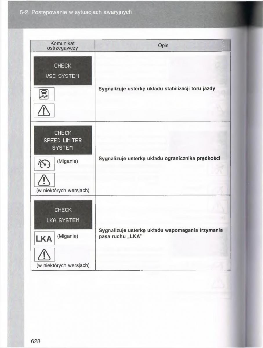 Toyota Avensis III 3 instrukcja obslugi czesc2 / page 273