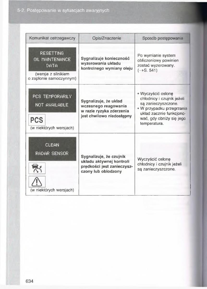 Toyota Avensis III 3 instrukcja obslugi czesc2 / page 279