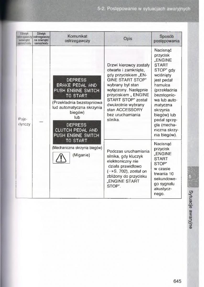 Toyota Avensis III 3 instrukcja obslugi czesc2 / page 290