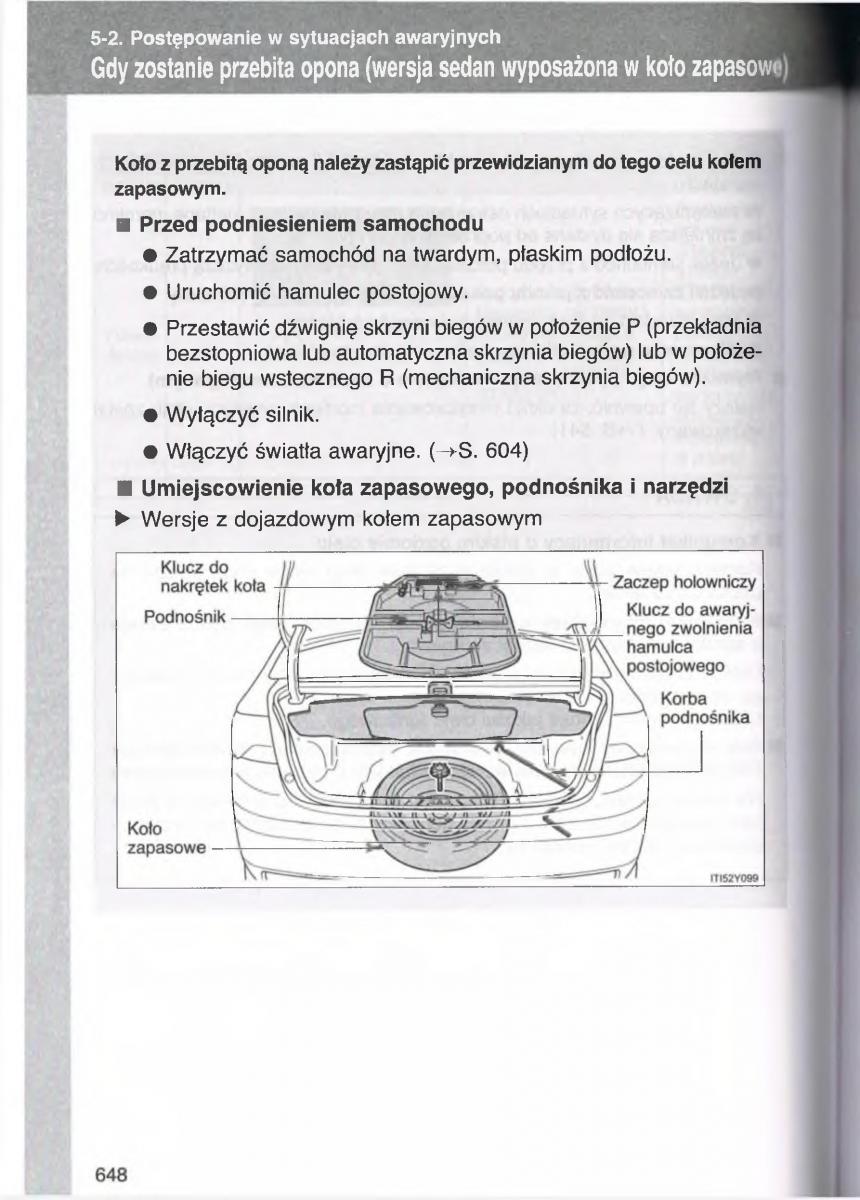 Toyota Avensis III 3 instrukcja obslugi czesc2 / page 293