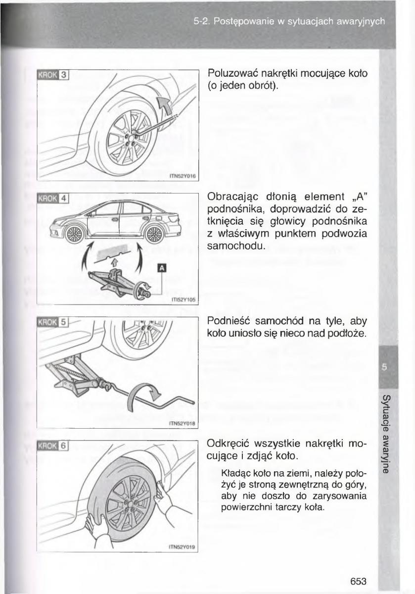 Toyota Avensis III 3 instrukcja obslugi czesc2 / page 298