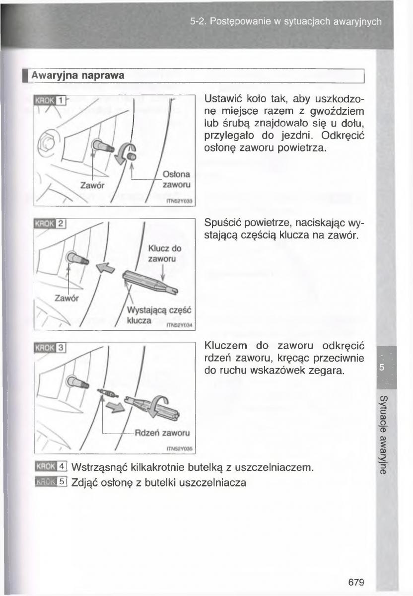 Toyota Avensis III 3 instrukcja obslugi czesc2 / page 324