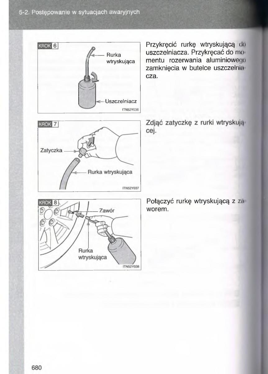 Toyota Avensis III 3 instrukcja obslugi czesc2 / page 325