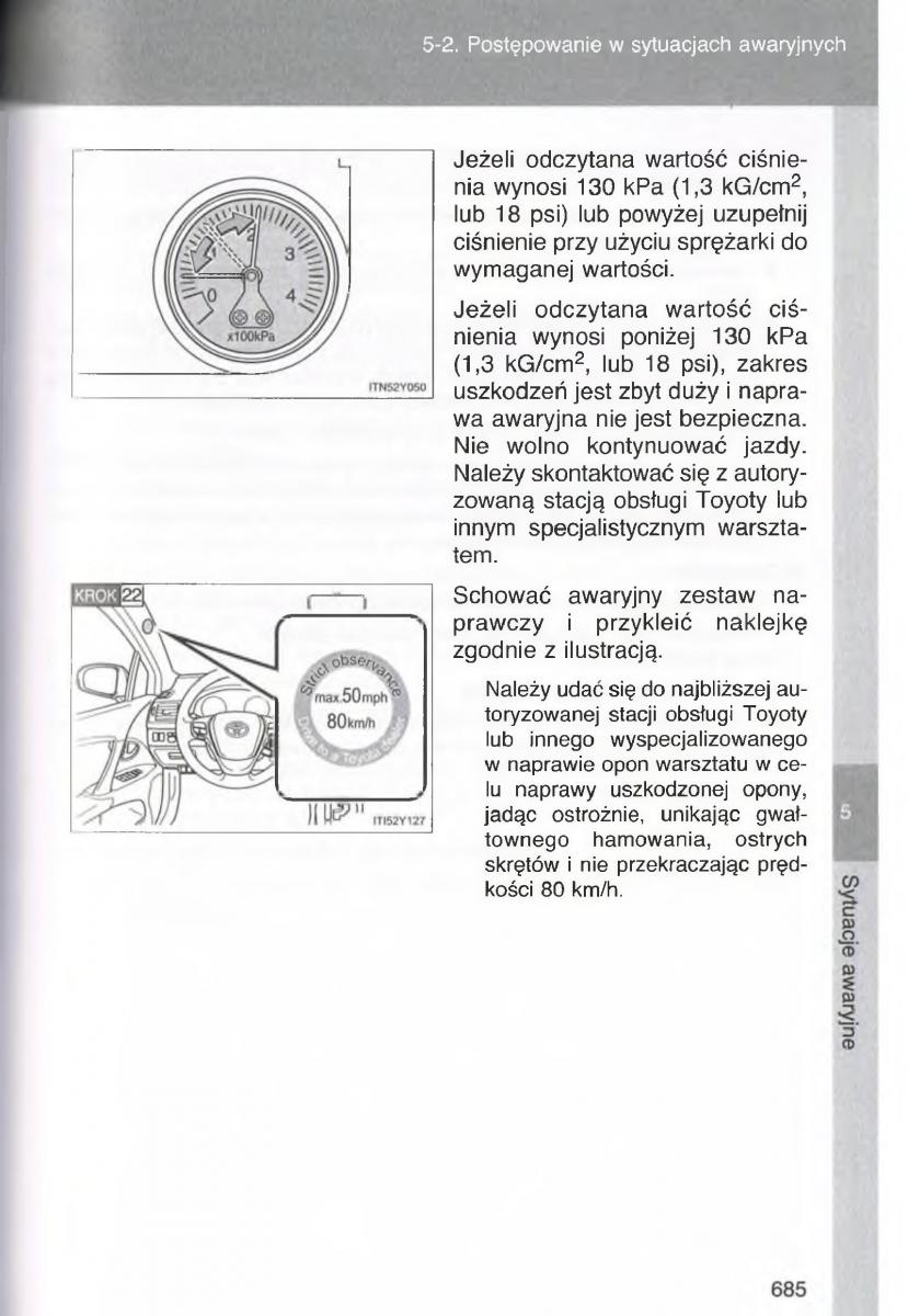 Toyota Avensis III 3 instrukcja obslugi czesc2 / page 330