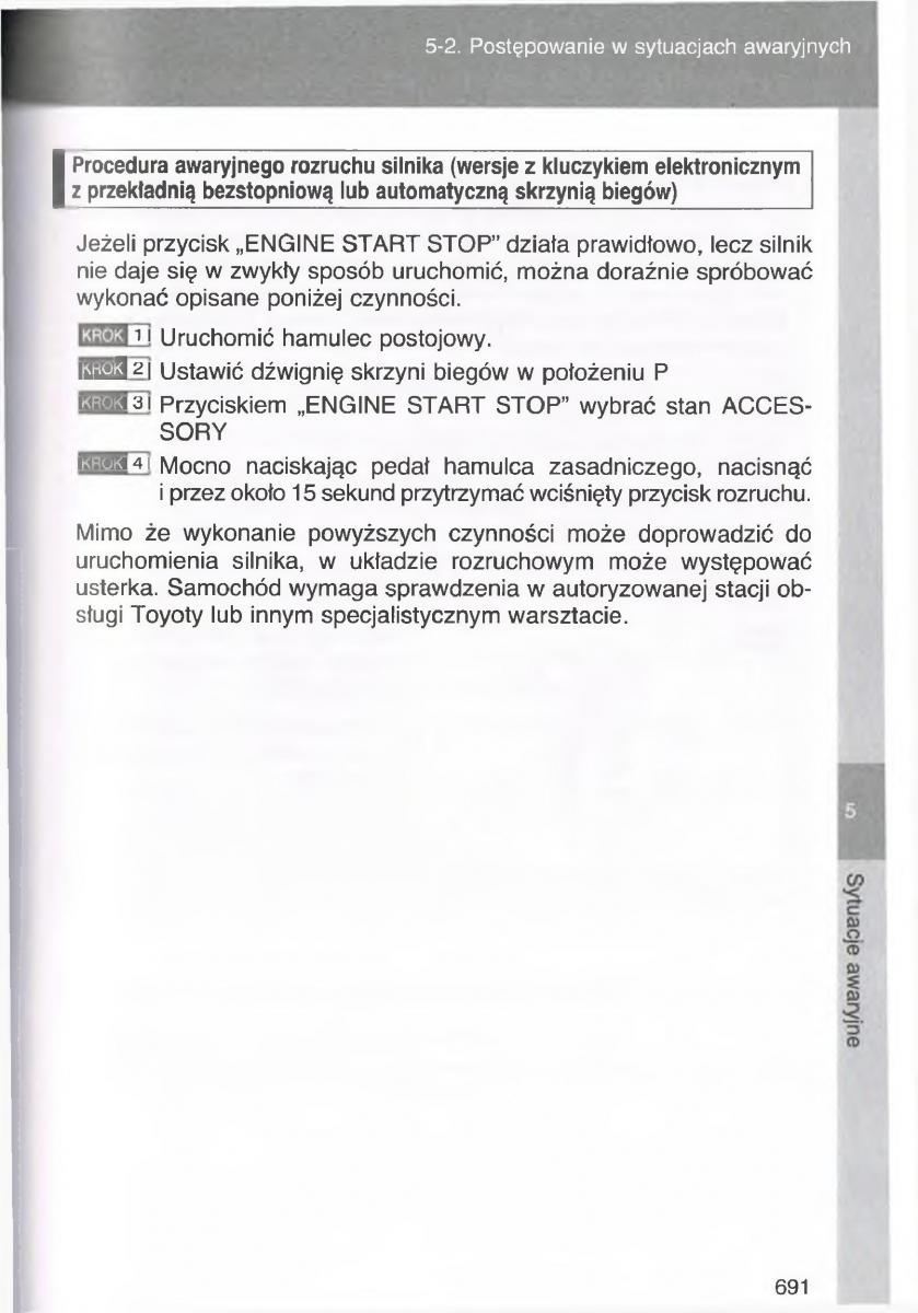 Toyota Avensis III 3 instrukcja obslugi czesc2 / page 336