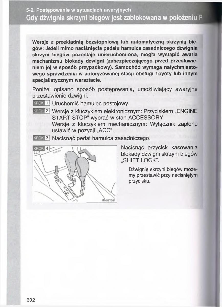 Toyota Avensis III 3 instrukcja obslugi czesc2 / page 337