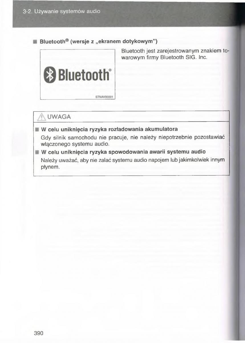 Toyota Avensis III 3 instrukcja obslugi czesc2 / page 35