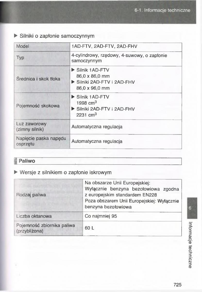 Toyota Avensis III 3 instrukcja obslugi czesc2 / page 370