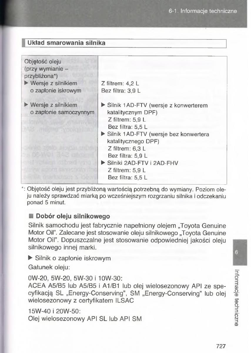 Toyota Avensis III 3 instrukcja obslugi czesc2 / page 372