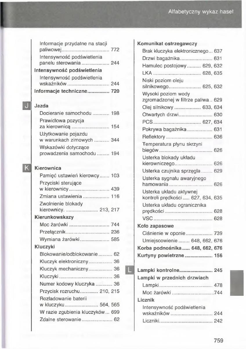 Toyota Avensis III 3 instrukcja obslugi czesc2 / page 404