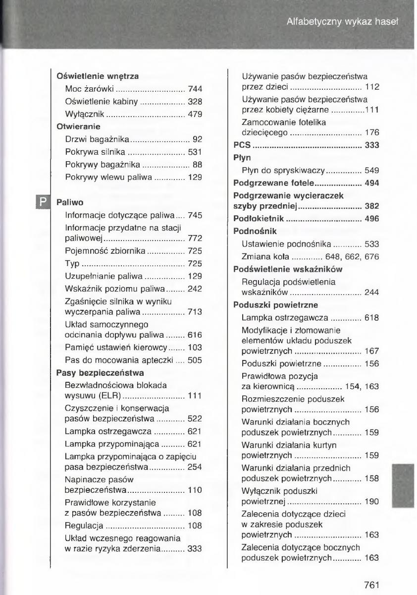 Toyota Avensis III 3 instrukcja obslugi czesc2 / page 406