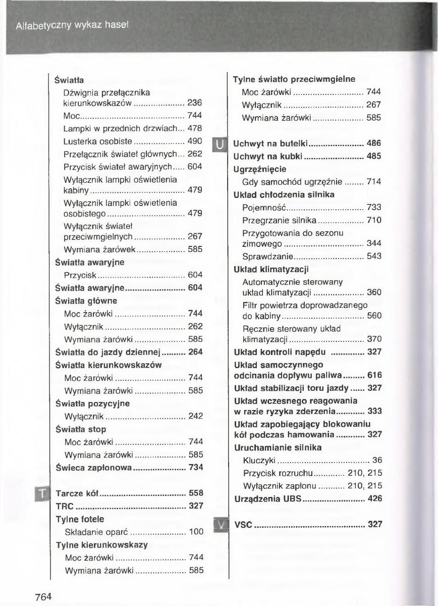 Toyota Avensis III 3 instrukcja obslugi czesc2 / page 409