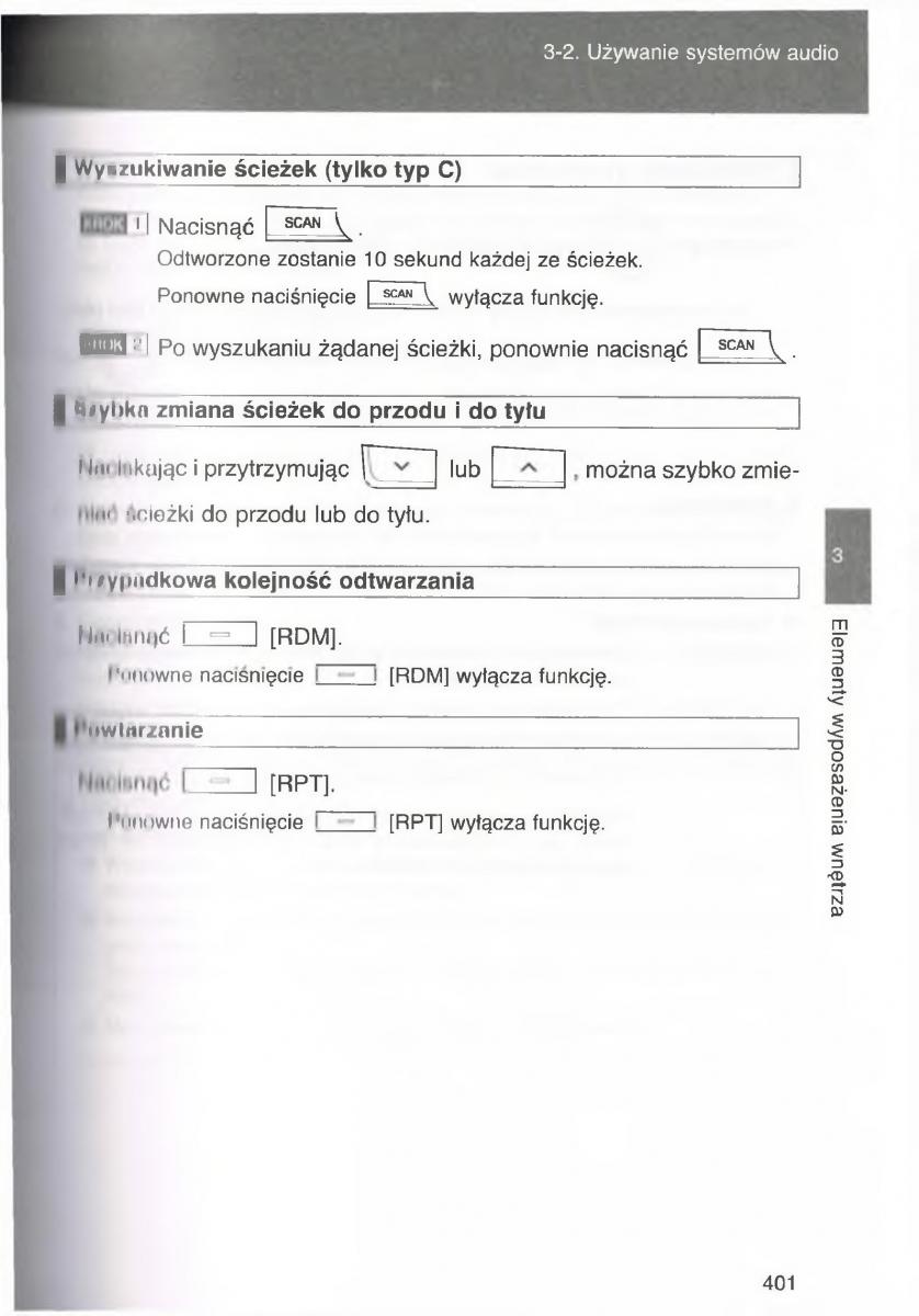 Toyota Avensis III 3 instrukcja obslugi czesc2 / page 46