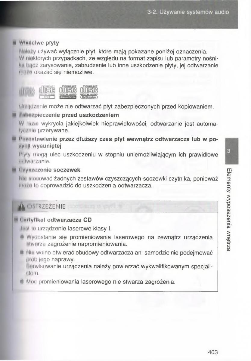 Toyota Avensis III 3 instrukcja obslugi czesc2 / page 48