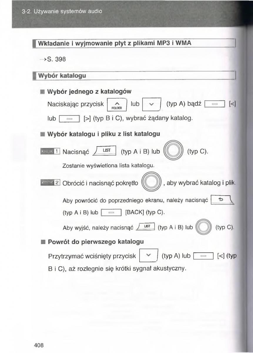 Toyota Avensis III 3 instrukcja obslugi czesc2 / page 53