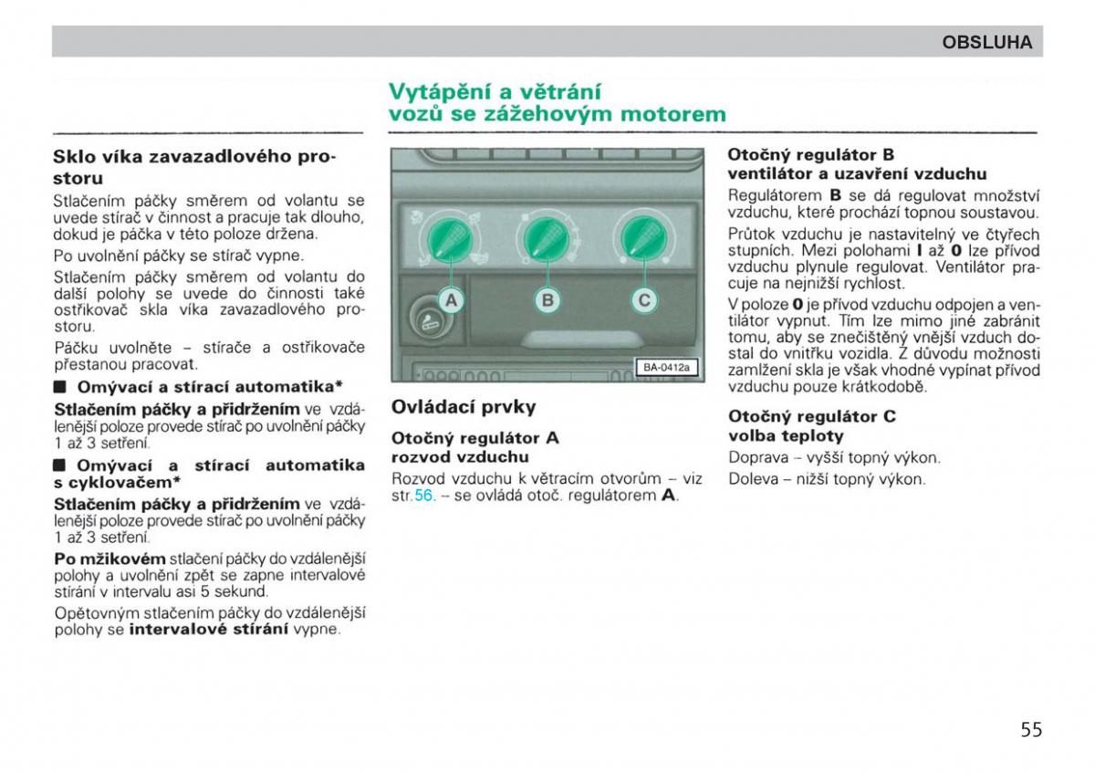 manual  Skoda Felicja navod k obsludze / page 57