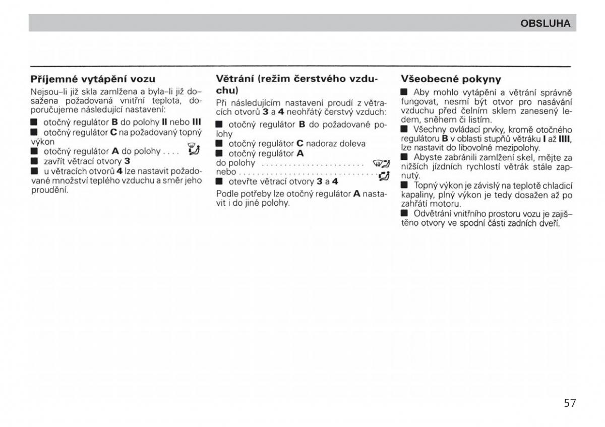 manual  Skoda Felicja navod k obsludze / page 59