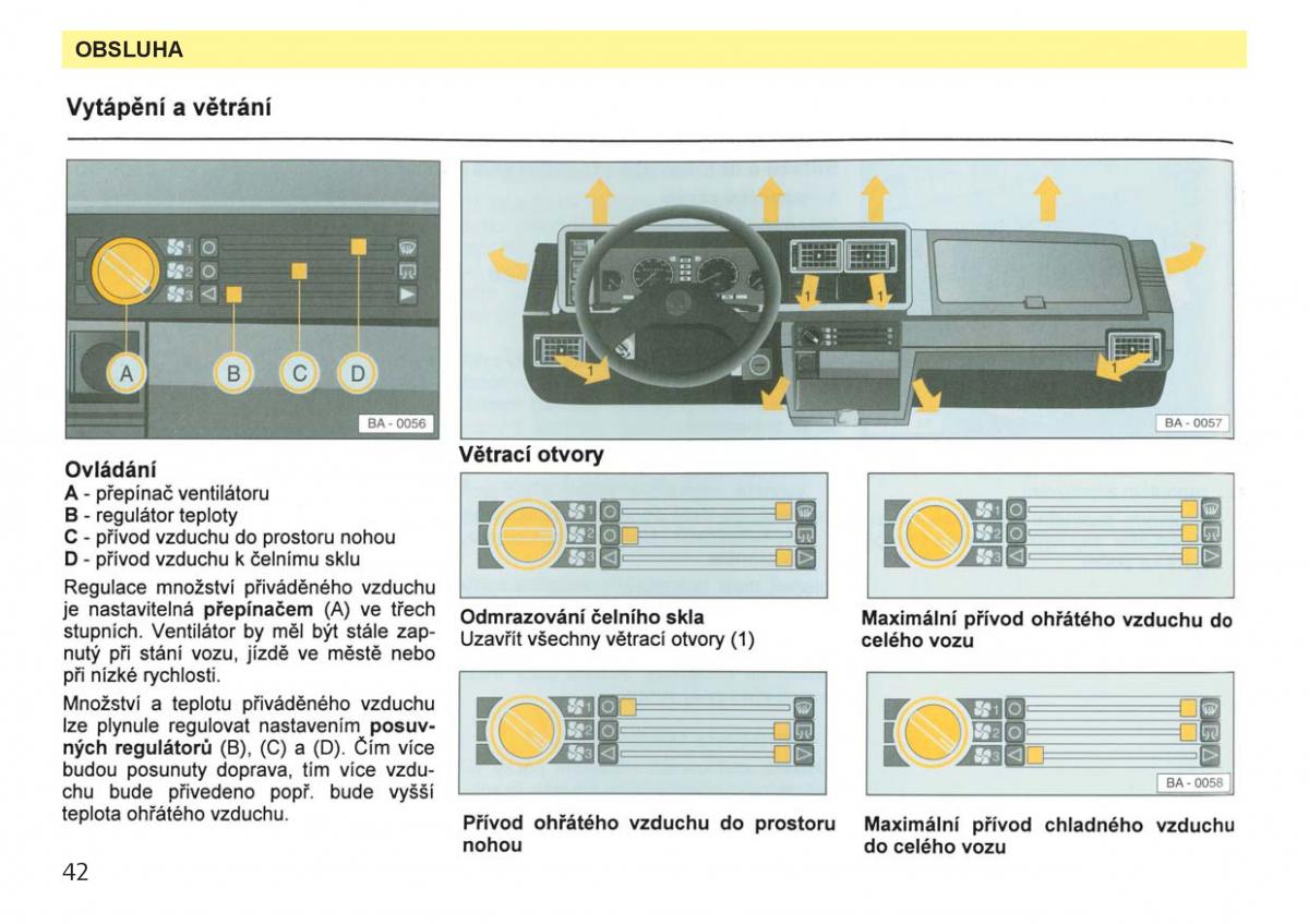 Skoda Favorit navod k obsludze / page 44