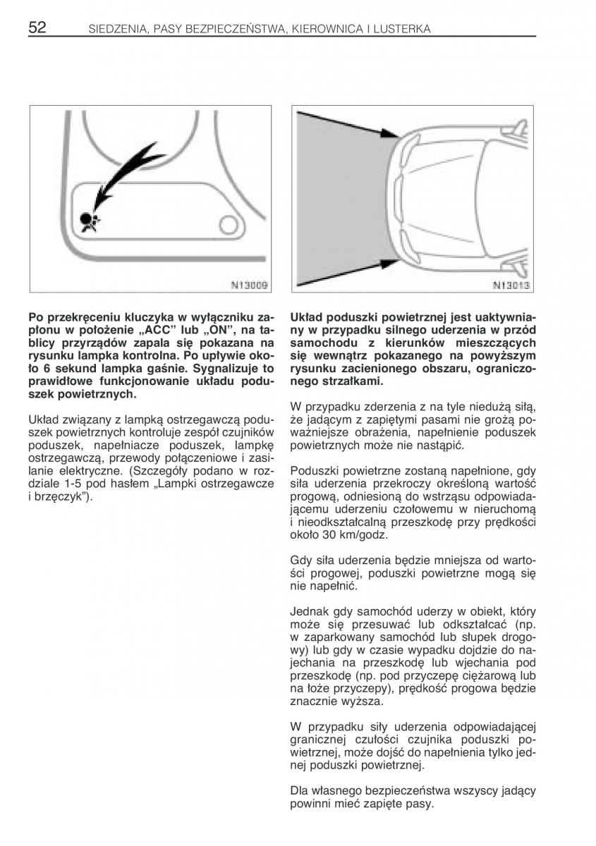 Toyota Avensis I 1 instrukcja obslugi / page 59