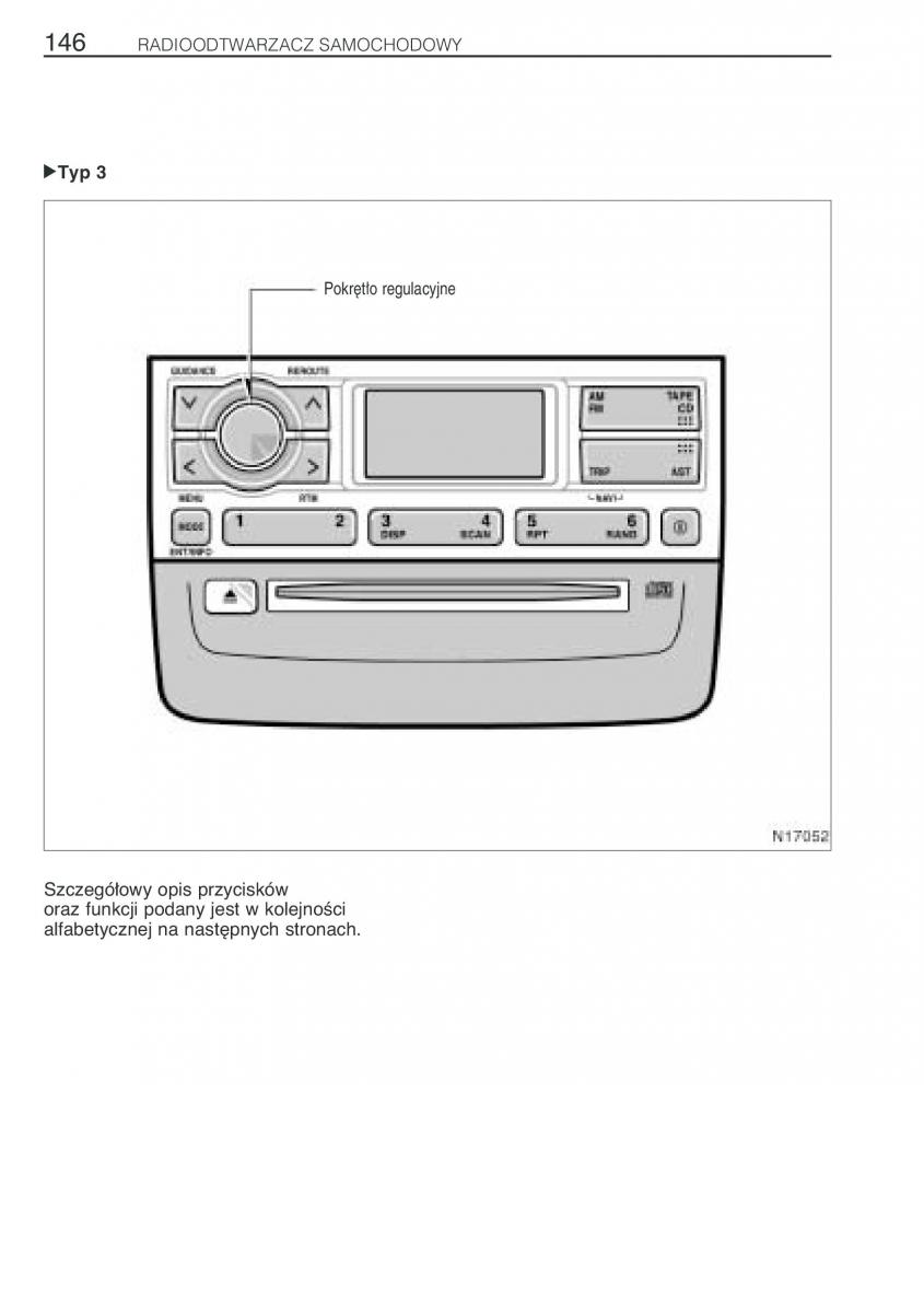 Toyota Avensis I 1 instrukcja obslugi / page 153