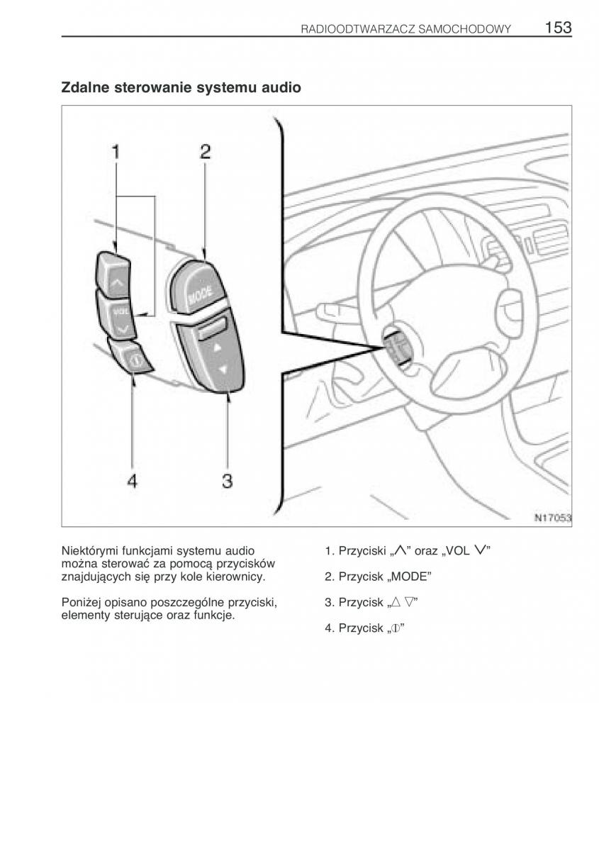 Toyota Avensis I 1 instrukcja obslugi / page 160